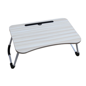Table d'appoint pliable pour ordinateur portable 60x40cm pour lit, chambre d'enfant, dortoir d'étudiant, fenêtre en <span class=keywords><strong>baie</strong></span> - Chine - Product Image 5