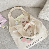 DLBZ Sac fourre-tout en toile crème, vente en gros, avec logo personnalisé, imprimé motif artistique, réutilisable, en coton, sac de courses polyvalent