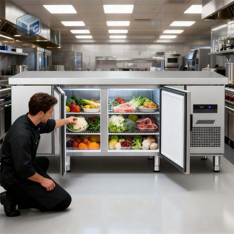 Commercial Refrigeration Equipment Direct Cooling Restaurant