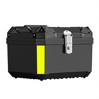 Boîte de rangement pour moto JFG de haute qualité, montage facile, boîte arrière pour moto en PP dans les boîtes arrière pour moto