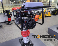 Compacteur vibrant électrique portable 3KW à moteur en cuivre pur de haute qualité pour chantier de construction