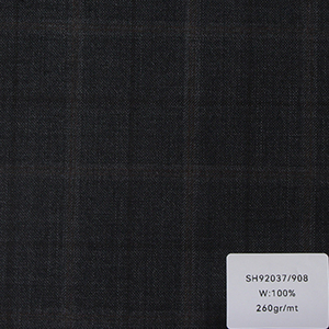 Tela de Traje a Cuadros 100% Lana Poliéster, Ligera, Antibacteriana, para Uniformes de Personal de Patrulla de Chalets de Esquí - Product Image 5