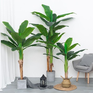 Bon <span class=keywords><strong>prix</strong></span>, arbre artificiel pour plantes en matériaux artificiels pour l'extérieur, <span class=keywords><strong>bananier</strong></span> artificiel artificiel tropical simulé à l'aspect naturel - Product Image 6