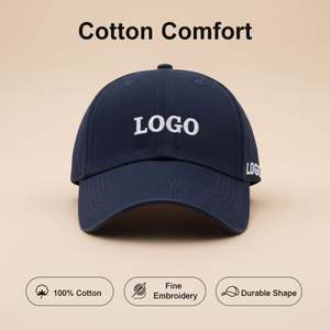 Gorra de Béisbol Clásica de Alta Calidad, Nueva, Original, Unisex, de 6 Paneles, Cierre a Presión, Bordado de Hojas, 100% Algodón, Transpirable - Product Image 3