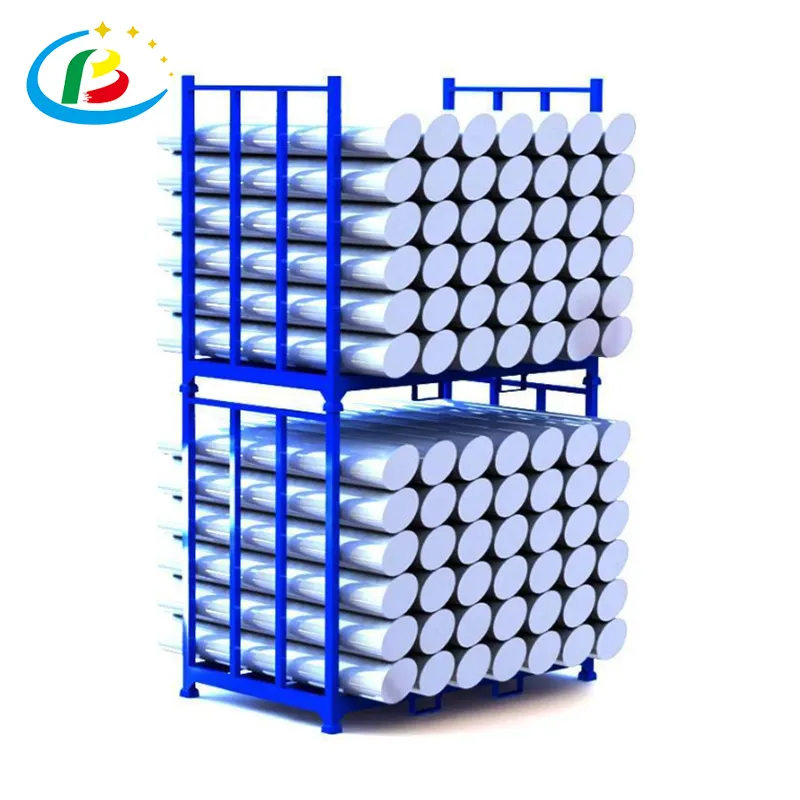 Chất Lượng Cao Kinh Tế Lưu Trữ Xếp Chồng Hình Ống Heavy Duty Pallet Rack