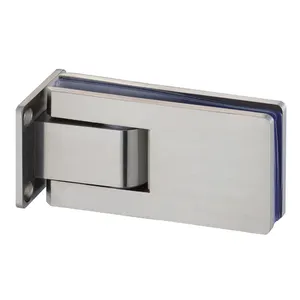 Cerniere per porte in vetro per doccia a specchio a 90 gradi cerniere con telaio per porta in vetro per doccia in ottone da 8-12 Mm