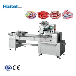 HTL-A800 Haitel 공장 가격 완전 자동 고속 캔디 포장 기계