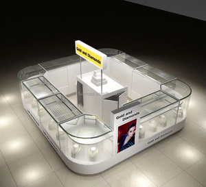 Conception attrayante de centre commercial, comptoir de parfums sur mesure, kiosque de parfums de luxe, design <span class=keywords><strong>professionnel</strong></span> de kiosque de vente de parfums - Product Image 3