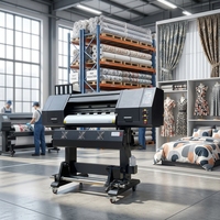 Imprimante éco-solvant 700 mm, imprimante grand format 0,7 mètre de large pour l'impression de bannières et d'autocollants en vinyle pour petites entreprises