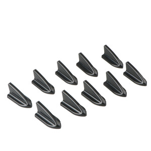 Kit d'antenne de voiture à aileron de requin en ABS, 10 pièces/ensemble, pour toit de voiture, aileron de <span class=keywords><strong>spoiler</strong></span>, <span class=keywords><strong>vortex</strong></span> pour voitures - Product Image 1