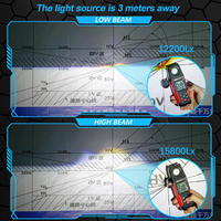 3.0 pouces Afs Bi Led Projecteur Lentilles Auto Voiture Led Lumières Auto Système D'éclairage Super Lumineux 6000k