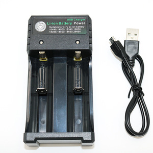 2 слота литий-ионный аккумулятор Портативный Usb зарядное устройство для 18350 18500 <span class=keywords><strong>18650</strong></span> 21700 перезаряжаемый 3,7 В литий-ионный аккумулятор сотового зарядного устройства - Product Image 1
