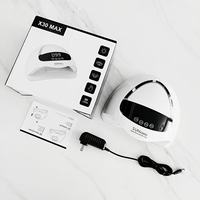 Lampe à ongles UV LED professionnelle 360W SUN X30 MAX - Séchoir à ongles de la plus haute puissance pour tous les gels avec capteur intelligent - Outil de qualité professionnelle