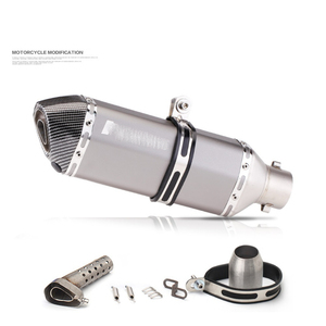 Tubo de Escape Hexagonal Pequeño Modificado para Motocicleta Todoterreno, para Huanglong <span class=keywords><strong>600</strong></span> Little <span class=keywords><strong>Ninja</strong></span> 250 Yongyuan 350R25/R3 - Product Image 4