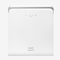 Purificateur d'air mural sans conduit pour chambre individuelle, design moderne, fonctionnement silencieux 30 dB, mode automatique, système de ventilation domestique