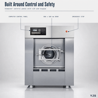 Industrial Washing Machine 40kg Washer Extractor Commercial Laundry Equipment Stainless Steel Drum for Hotel Hospital Laundry