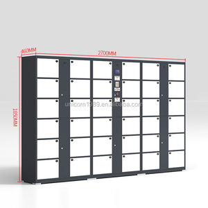 Casier à <span class=keywords><strong>colis</strong></span> intelligent en libre-service <span class=keywords><strong>24h</strong></span>/24, extérieur, avec serrure électronique, résistant à la rouille, pour livraison express - Product Image 4