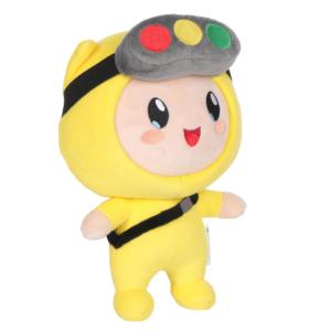 Poupée en peluche de signalisation routière de bonne qualité avec logo personnalisé, design de signalisation routière, poupée en peluche de dessin animé - Product Image 1