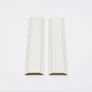 白色底漆门框装饰模制品中密度纤维板模制品门框组件木质模制品
