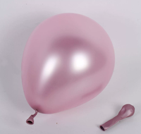 Vente en gros de ballons pastel en latex brillant, 5 pouces, 1g, macaron métallique, pour décoration de mariage et de fête, gonflés à l'hélium