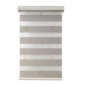 ستائر نوافذ بتصميم عصري ، بكرة تعتيم بطبقة مزدوجة ، ستائر حمار وحشي - Product Image 2