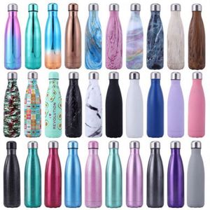 Logo personnalisé promotionnel 16 oz. Bouteille d'eau en acier inoxydable avec couvercle à visser pour les cadeaux d'entreprise et les événements sportifs - Product Image 6