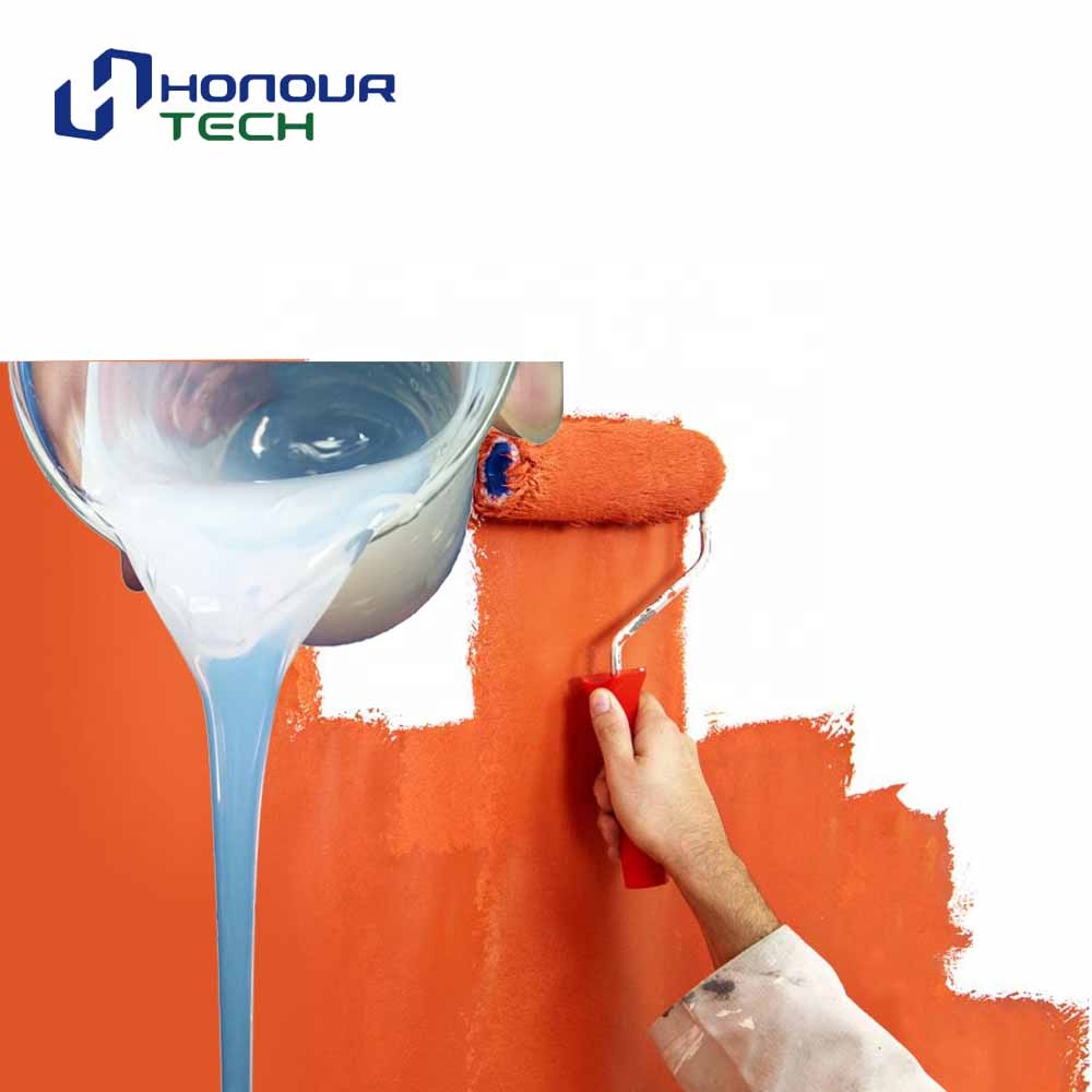 liquid styrene acrylic polymer emulsion for interior wall paints and color tiles paints