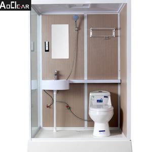 Outdoor Indoor Hotel <strong>Ready</strong> <strong>Made</strong> Prefab All in One Pods <strong>Bathroom</strong> Unit Complete Shower Rooms With Toilet - Product Image 2