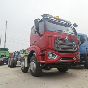 Sinotruk Howo NX 6X4 Heavy Duty Diesel Truck 450HP Weichai Engine <b>12</b> Tires Automatic AC New Cargo Chassis - Product Image 1