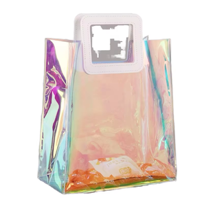 <span class=keywords><strong>Borsa</strong></span> Tote Personalizzata con Effetto Olografico Laser, <span class=keywords><strong>Borsa</strong></span> Regalo Laminata Iridescente con Effetto Cangiante, <span class=keywords><strong>Borsa</strong></span> per la Spesa con Glitter Metallico - Product Image 1