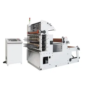 High speed printed paper cup roll to roll flat bed die cutting machine roll to sheets punching cutting machine