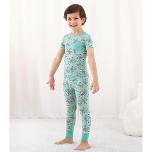 Conjunto de Pijama Personalizado para Mujer, Top de Manga Corta y Pantalones Largos, 2 Piezas, Pijama de Punto Suave, Atuendo Informal - Product Image 5