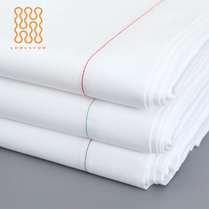 Chất lượng cao T180 <span class=keywords><strong>percale</strong></span> trắng bông Khăn trải giường đa năng tấm phẳng cho khách sạn và bệnh viện sử dụng số lượng lớn đóng gói - Product Image 4