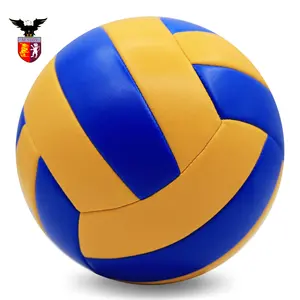 सॉफ्ट बॉल पीवीसी चमड़े समुद्र तट वॉलीबॉल गेंद के आकार 5