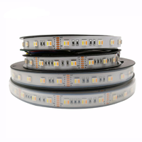 Bande LED flexible étanche IP68 SMD5050 84LEDs RGBW+W