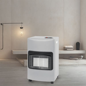 <span class=keywords><strong>Chauffage</strong></span> d'intérieur <span class=keywords><strong>mobile</strong></span> au <span class=keywords><strong>gaz</strong></span> GPL à infrarouge CE 4,2kW avec trois plaques en céramique Installation autoportante Fonction d'éclairage - Product Image 3