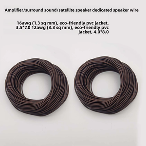 <span class=keywords><strong>Cable</strong></span> de <span class=keywords><strong>Altavoz</strong></span> Paralelo de PVC Ultraflexible de 12AWG y 16AWG, para Amplificador/Sonido Envolvente, <span class=keywords><strong>Cable</strong></span> de Audio de Alta Fidelidad - Product Image 5