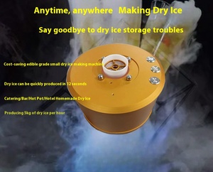 Barra de catering para fumar de grado alimenticio, ingredientes de olla caliente, efecto de humo, máquina para hacer hielo de fiesta seca comestible inteligente <span class=keywords><strong>gourmet</strong></span> - Product Image 6