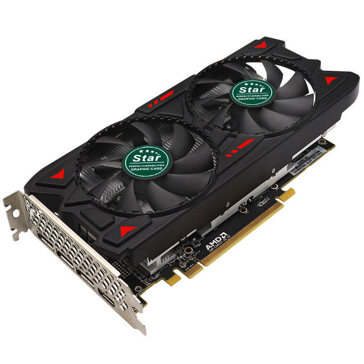 원래 Rx 580 8 gb 그래픽 카드 재고 라데온 사용 Rx 580 8 Gb Gddr5 256bit 게임용 그래픽 카드