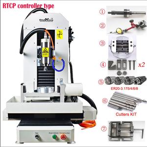 Sở thích 5 trục <span class=keywords><strong>CNC</strong></span> phay Máy Khắc Máy tính để bàn <span class=keywords><strong>CNC</strong></span> để bán - Product Image 3