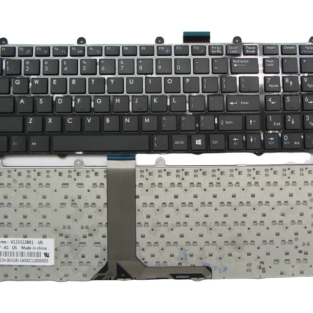 Brand New BST Full Size USB Type PS/2 Plug Play Black Keyboard for GE60 GE70 GT60 GP60 Laptops US Layout 12-Month Warranty Stock