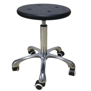 Red Star <b>Adjustable</b> Stainless Steel <b>Stool</b> 34cm Diameter Height 51-72cm For Lab Hospital <b>Bar</b> Use - Product Image 3