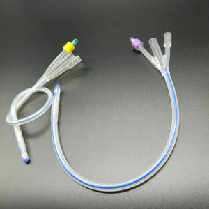 सिलिकॉन 3 तरह फोले कैथीटर यूरिनरी कैथीटर तीन तरह पशु चिकित्सा मूत्र कैथेटर - Product Image 5