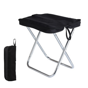 Tabouret de camping pliant ultraléger compact en aluminium, mini, portable, pour la pêche en extérieur, vente en gros d'usine, pas cher - Product Image 1