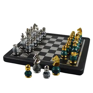 Bestes 2020 Fresh Metal und Marmor Schachspiel Set