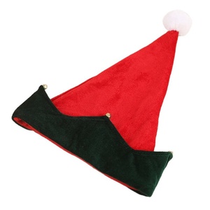 <span class=keywords><strong>Cappelli</strong></span> <span class=keywords><strong>da</strong></span> Elfo Natalizi Personalizzati all'Ingrosso, Rossi in Tessuto Non Tessuto, Vestibilità Classica per Adulti e Bambini, Accessori per Costumi Festivi - Product Image 5