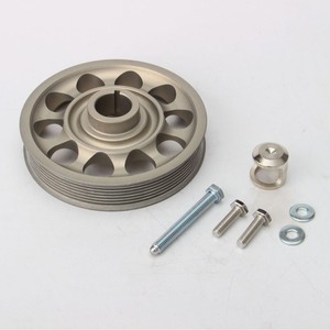 Aluminum V-Belt <b>Pulley</b> 50mm Bore 3 Grooves For Honda Civic Accord WG-165 - Product Image 1