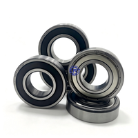 Roulement à billes à gorge profonde 6204-2RS métrique simple rangée 20x47x14mm avec double étanchéité pour moteur