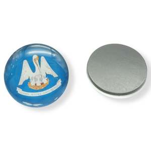 Aimant de réfrigérateur en verre Mandala de forme personnalisée OEM pour la décoration de la cuisine - Product Image 4