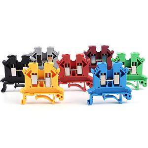 Bảng Lắp Đặt Thông Dụng Màu Xanh Lá Cây Anh 2.5B Lồng Vít Gắn Vào Lồng Vít DIN Rail Khối Thiết Bị Đầu Cuối Điện - Product Image 6